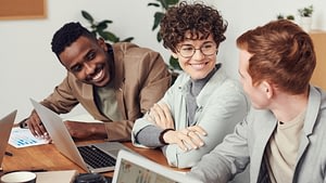 Team working together