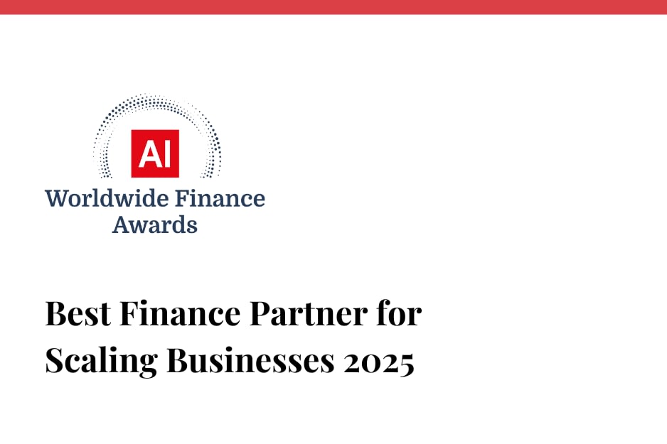 best-finance-partner-for-scaling-businesses-2025 award logo